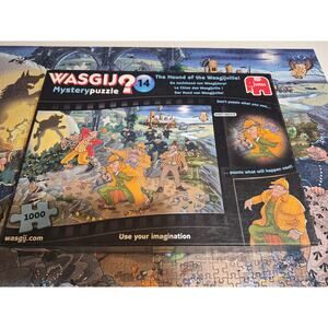 Wasgij? Mystery Jigsaw Puzzle #14 The Hound of the Wasgijville! 1000 Pieces